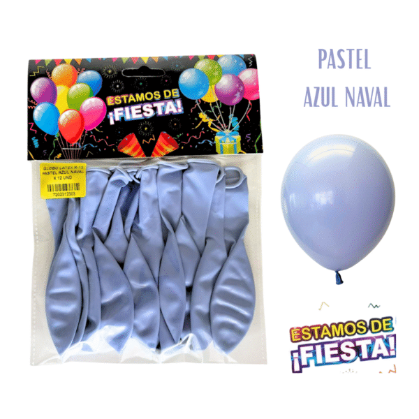 7 Globo Pastel