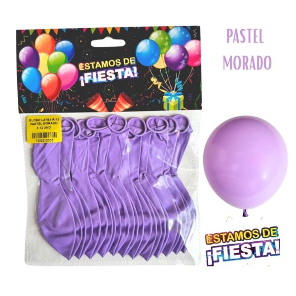 7 Globo Pastel