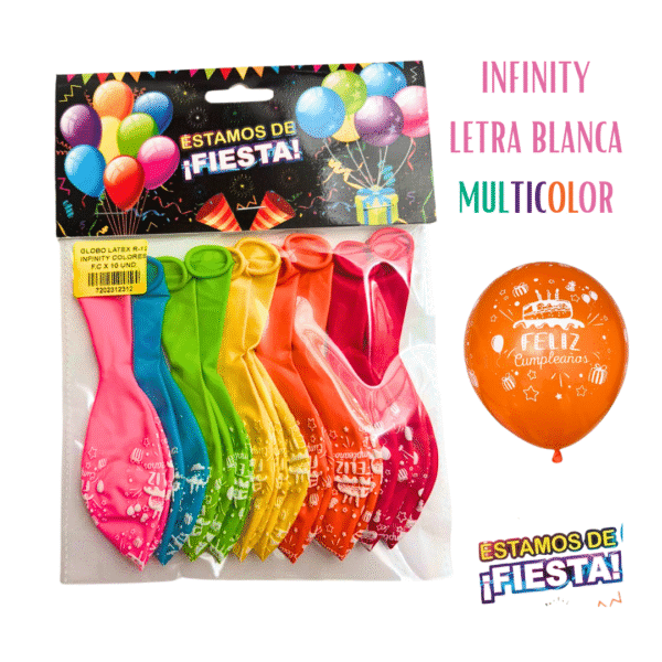 Solapa Estampada Feliz Cumpleaños