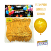 121 Globos Satín Estrellas