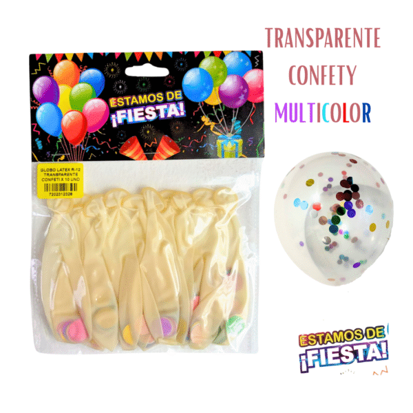 152 Globo Confeti