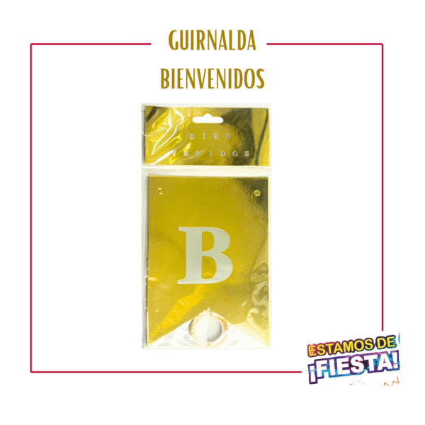 Guirnalda Bienvenidos