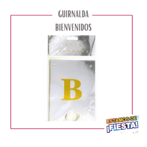 183 Guirnalda Bienvenidos