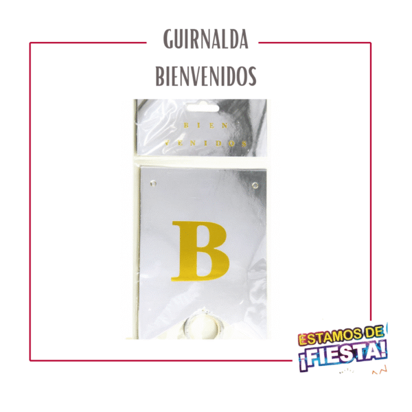 Guirnalda Bienvenidos