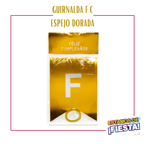 185 Guirnalda Espejo - Feliz Cumpleaños