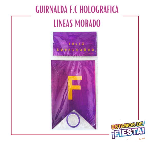 212 Guirnalda Holográfica