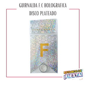 221 GUIRNALDA HOLOGRAFIADA DISCO/PUNTOS