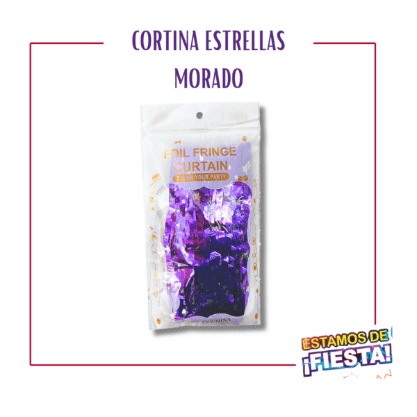 289 Cortina Con Estrellas