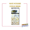 Mantel Metalizado Estrellas