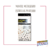Mantel Metalizado Estrellas