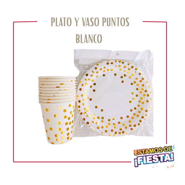 356 Vaso o Plato de Puntos