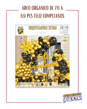 ARCO DE 72 A 89 PC´S