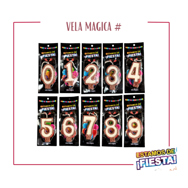 364 Vela Magica Número