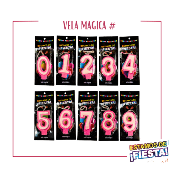 365 Vela Magica Número