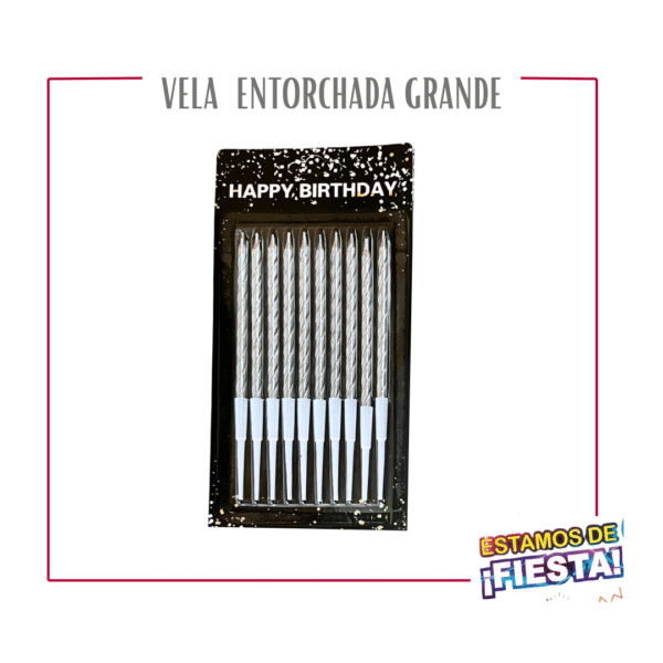 Vela Larga Entorchada X10