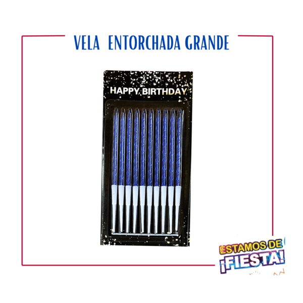 Vela Larga Entorchada X10