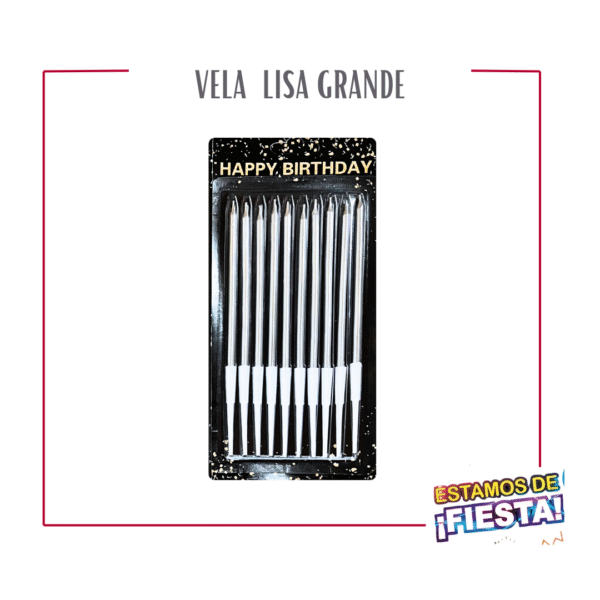 Vela Larga Lisa X10