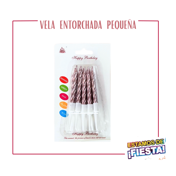 Vela Corta Entorchada X10