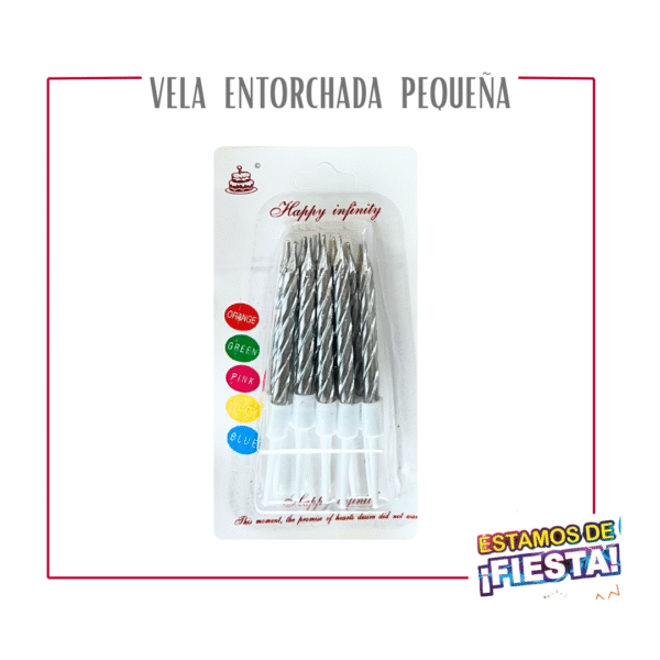 Vela Corta Entorchada X10