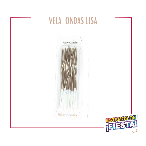 Vela Ondas Lisa X12