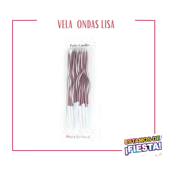 Vela Ondas Lisa X12