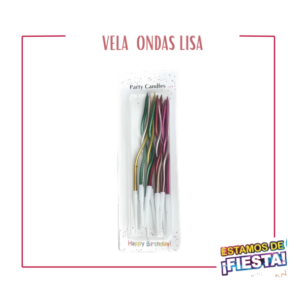 Vela Ondas Lisa X12