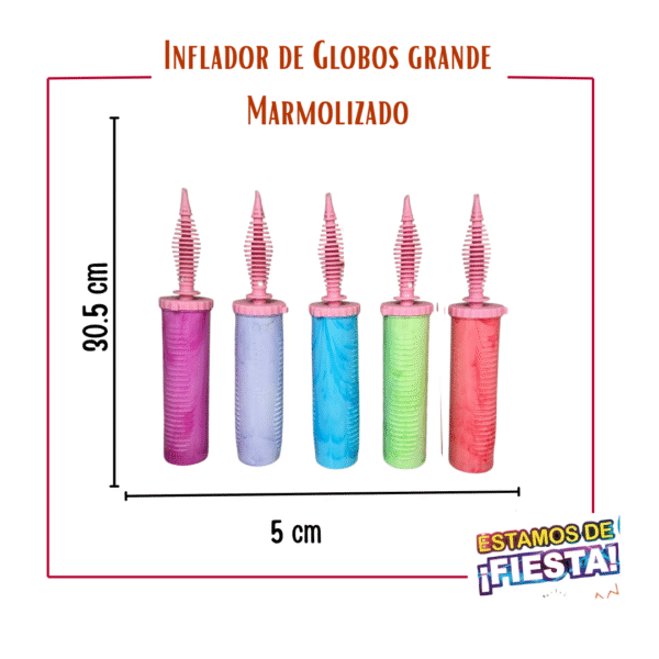 Inflador Grande Marmolizado