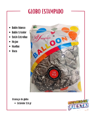 GLOBO ESTAMPADO