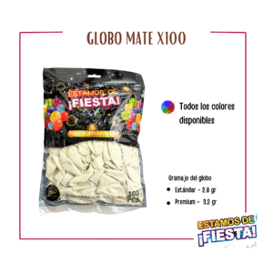 Globo x100 Mate
