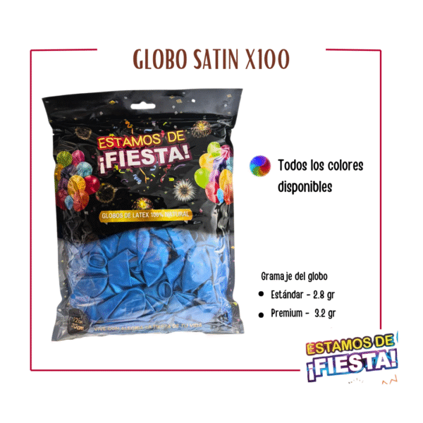470 Globo Satin x100