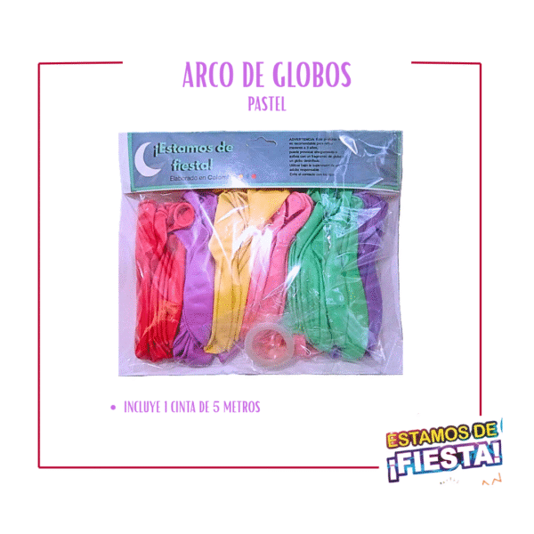 476 ARCO DE GLOBOS (X60 Unidades)