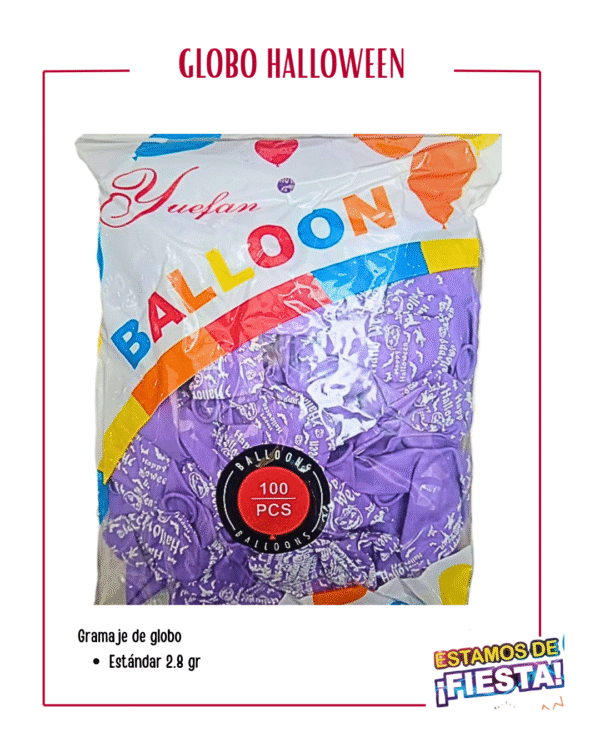 Globos Halloween