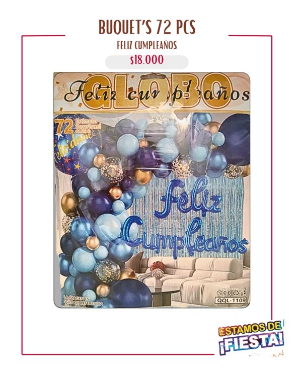 ARCOS NUEVOS (10) ARCO DE 72PC´S