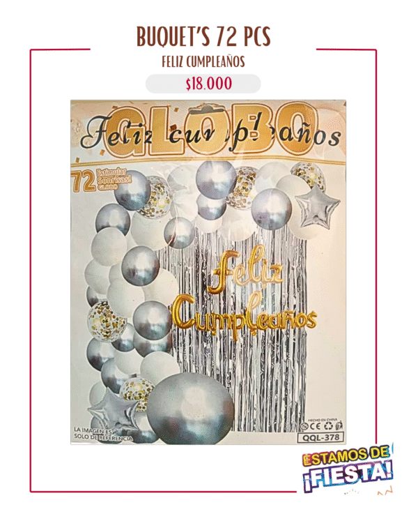 ARCOS NUEVOS (13) ARCO DE 72PC´S