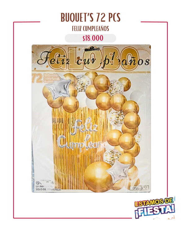 ARCOS NUEVOS (15) ARCO DE 72PC´S