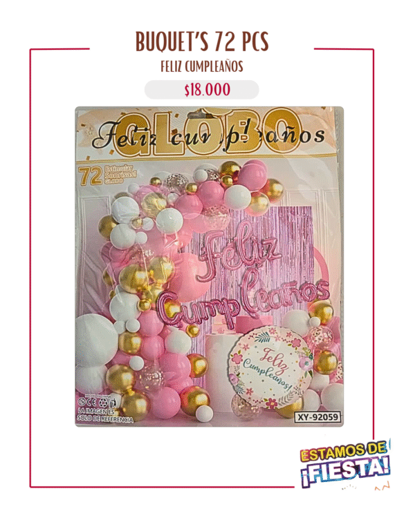 ARCOS NUEVOS (16) ARCO DE 72PC´S