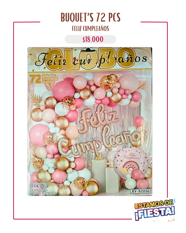 ARCOS NUEVOS (9) ARCO DE 72PC´S