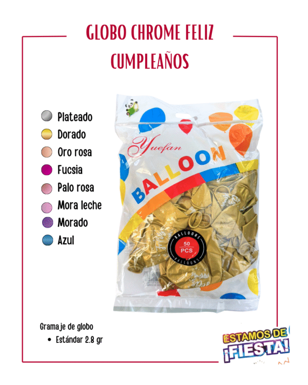 Copia de imagenes (1) GLOBO CHROME FELIZ CUMPLEAÑOS