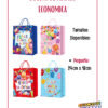 BOLSA DE REGALO ECONOMICA FELIZ CUMPLEAÑOS - REF. 3E