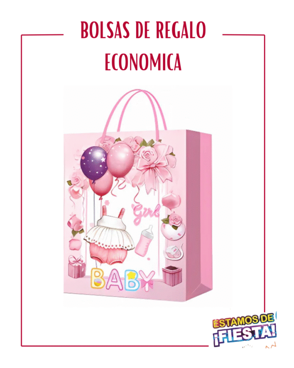 BOLSA DE REGALO - BABY SHOWER / REF. 5E