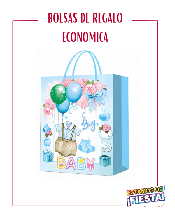 BOLSA DE REGALO - BABY SHOWER / REF. 5E
