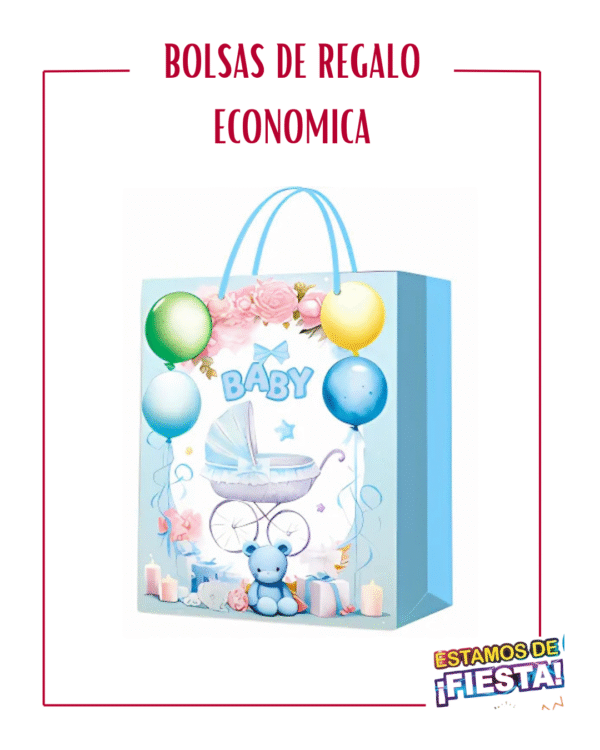 BOLSA DE REGALO - BABY SHOWER / REF. 5E