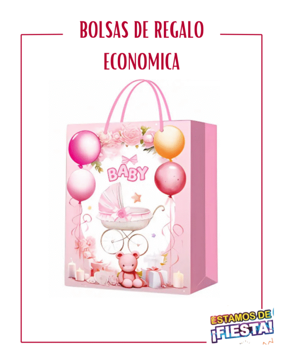 BOLSA DE REGALO - BABY SHOWER / REF. 5E