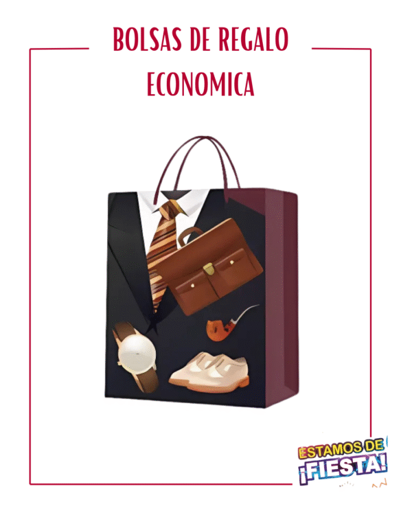 BOLSA DE REGALO ECONOMICA PARA CABALLERO - REF. 6E