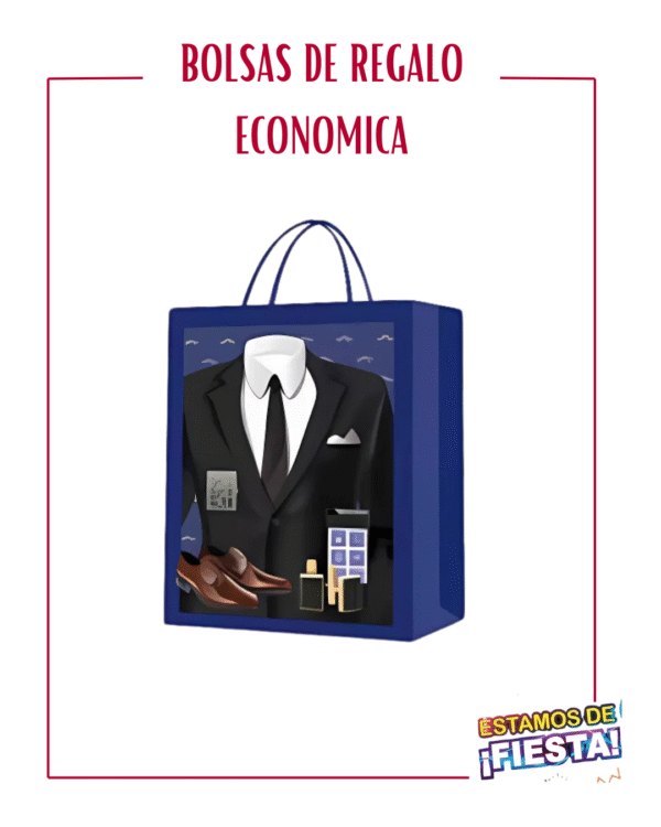 BOLSA DE REGALO ECONOMICA PARA CABALLERO - REF. 6E