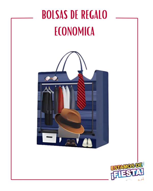 BOLSA DE REGALO ECONOMICA PARA CABALLERO - REF. 6E