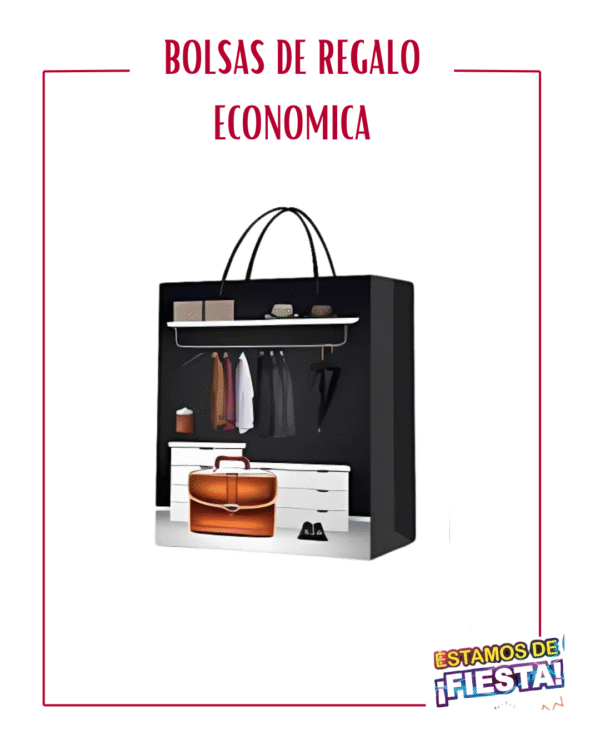 BOLSA DE REGALO ECONOMICA PARA CABALLERO - REF. 6E