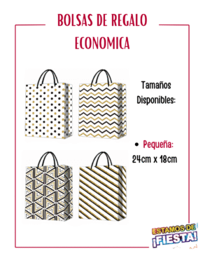 BOLSA DE REGALO ECONOMICA - REF. 8E