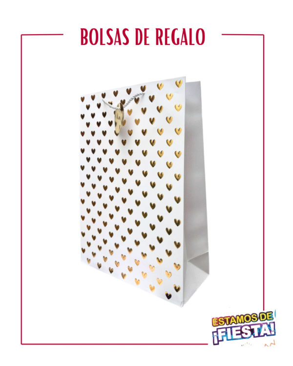 57 BOLSAS DE REGALO FINA CORAZONES