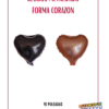 58 Globo Metalizado en Forma de Corazón